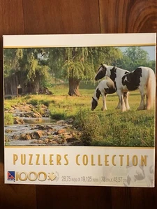 Rompecabezas Sure-Lox Pastoring Near Brook Puzzlers Collection 1000 piezas - Imagen 1 de 7