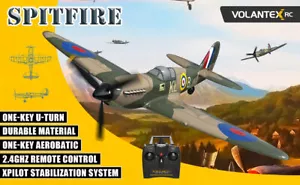 2.4G 4CH Spitfire WarBird RC Airplane 6Axis Gyro 400mm Wing Aerobatic RTF Glider - Picture 1 of 12