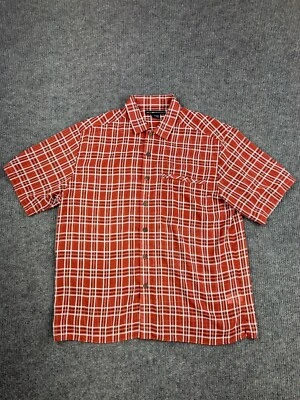 EXOFFICIO Shirt Men's Large Rust Lightweight Short Sleeve "Summer" - Image 1 of 4