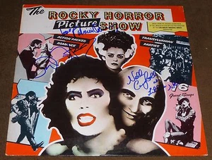 THE ROCKY HORROR PICTURE SHOW BANDA SONORA FIRMADA BARRY BOSTWICK LITTLE NELL QUINN - Imagen 1 de 1