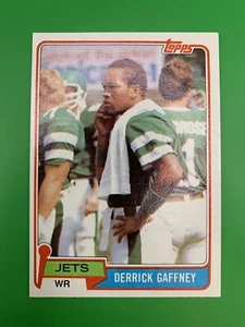 1981 Topps Derrick Gaffney New York Jets #426 - Picture 1 of 2