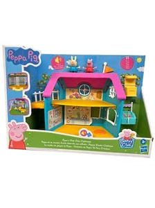 Hasbro Peppa Pig Peppa's Solo Niños Clubhouse FRANCÉS Juego NUEVO - Imagen 1 de 5