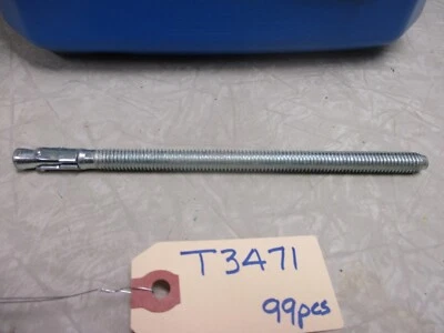 (9) Anclajes de cuña de hormigón enchapado de 3/8 pulgadas x 7 pulgadas. Largo Foto 1 de 4