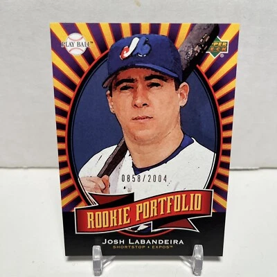 2004 Upper Deck Play Ball Rookie Portfolio /2004 Josh Labandeira #147 Rookie RC - Image 1 of 2