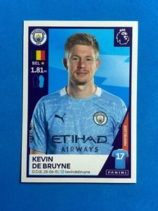 Panini Sticker Premier League 2021 n.397 Kevin de Bruyne (Manchester City) - Imagen 1 de 1