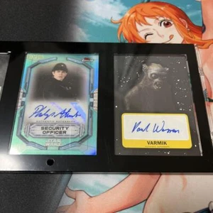 Star Wars Topps signiertes Kartenset - Bild 1 von 2