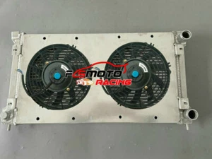 Radiateur+Shroud+Fan pour 86-92 VW Golf MK1/2 MK1 MK2 GTI/SCIROCCO 1.6 1.8 8V MT - Imagen 1 de 10