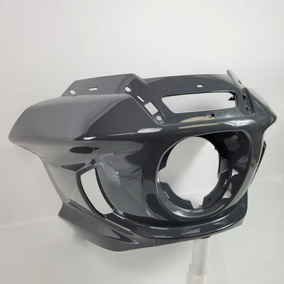 Harley Davidson Low Rider ST 2022 carenado exterior Gunship gris 57001563 EGZ fabricante de equipos originales Foto 1 de 4