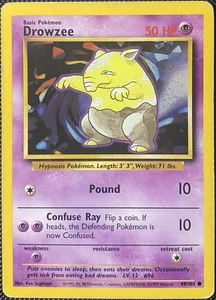 Drowzee 049/102 Set Base Regolare - Carta Pokémon - Foto 1 di 2