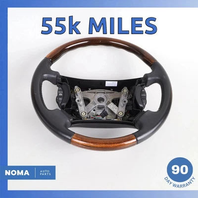 Volante Jaguar X100 XKR XJR XJ8 97-03 con interruptores negro HJB9181DB OEM Foto 1 de 4