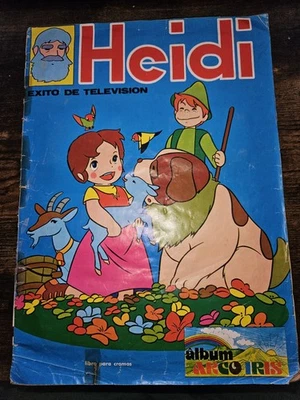 1979 COSTA RICA EXCLUSIVE  HEIDI CULTURAMA STICKER ALBUM COMPLETE RARE ARCO IRIS - Image 1 of 4