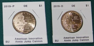 2019 P/D DELAWARE American Innovation Set of two coins - Bild 1 von 3