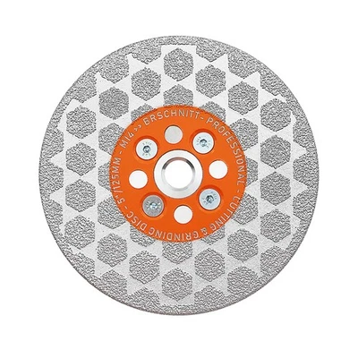 BRSCHNITT M14 Diamant-Schneid sägeblatt Schneiden Porzellan bohrern Winkelschleifer 125mm