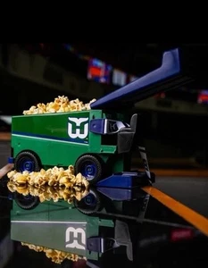 Neu 2024-25 NHL lizenzierter Hartford Walfänger Souvenir Popcorn Zamboni Eimer IN TASCHE - Bild 1 von 1