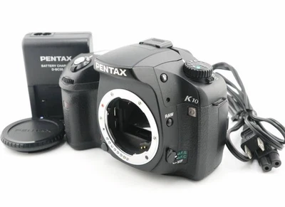 [Near Mint] Pentax K10D Camera Body Black Shot Count 16827 Tasted From Japan - Image 1 of 4