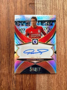 💥 2024-25 Panini Select Premier League - Fernando Torres Liverpool Auto 💥 - Picture 1 of 3