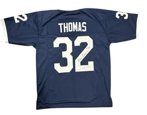 BLAIR THOMAS SIGNED AUTO CUSTOM PENN STATE LIONS JERSEY W/JSA - Picture 1 of 4