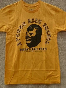 187 Inc Men's T-shirt "Avenue High School" -- Yellow/Black - Picture 1 of 1