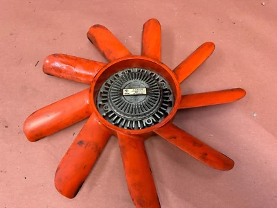 BMW E30 325e 2800 E28 E24 E23 M20 2.7L Engine Cooling Fan 9 Blade OEM 167K Miles - Imagem 1 de 4