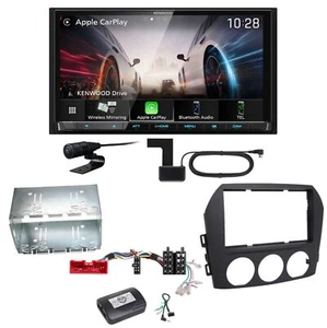 Kenwood DMX8021DABS Android Auto CarPlay Einbauset für Mazda MX-5 NC FL - Bild 1 von 1