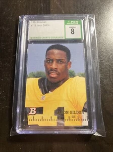 Jason Gildon #113 CSG 8 GRADED CARD 1994 BOWMAN NFL T19-45 - Picture 1 of 2
