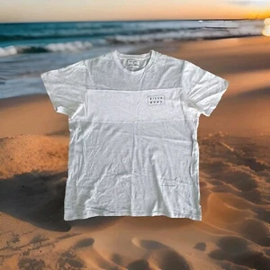 Billabong Mens Grey T-Shirt Size XL Tailored Fit Short Sleeve Beach Surfwear - Picture 1 of 10