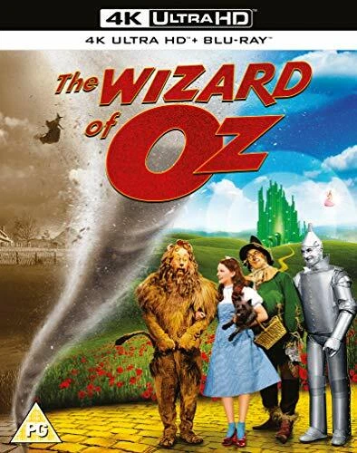 The Wizard of Oz 4k Ultra HD 1939 Blu-ray 2019 Region