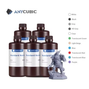 5/10KG ANYCUBIC Resina de Impresora 3D UV Resin 405nm Para LCD SLA 3D Printer M5 - Zdjęcie 1 z 26