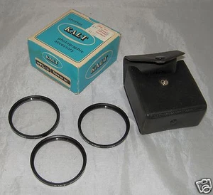 Vintage NOS 3 Piece 49MM CLOSE-UP LENS SET - Picture 1 of 2