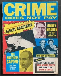 Crime Does Not Pay V2 #2 Jan 1969 Myron Fass Publication - Picture 1 of 2