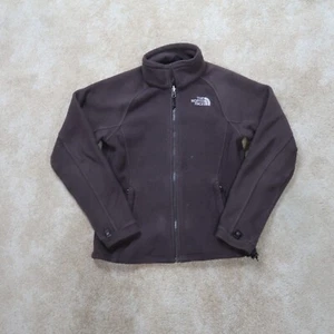 The North Face Full Zip Fleece Womens XS Sweatshirt Long Sleeve brown - Picture 1 of 10
