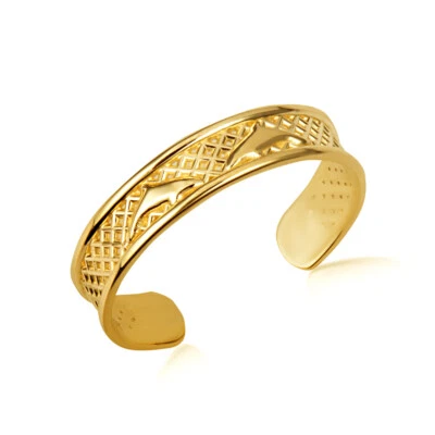 Anillo de oro amarillo para mujer inspirado en delfines Foto 1 de 2