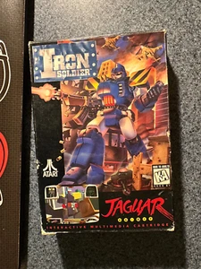 Iron Soldier for the Atari Jaguar Complete in Box (CIB) - No Overlay - Picture 1 of 11