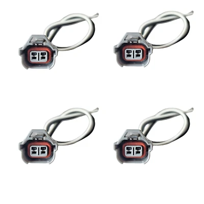 Set 4 Connector of Fuel Injector Fits: Mitsubishi Lancer Outlander - Image 1 of 4