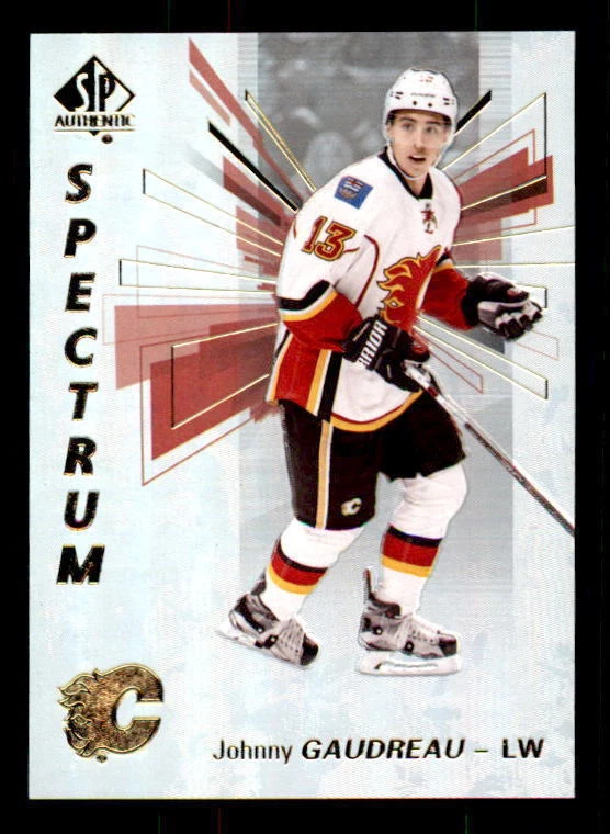 2016-17 SP Authentic Spectrum FX #S3 Johnny Gaudreau Flames (ref 30130) - Image 1 of 2