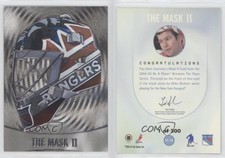 2002-03 ITG Be A Player Between the Pipes Mask II Silver /300 Mike Richter #M-18