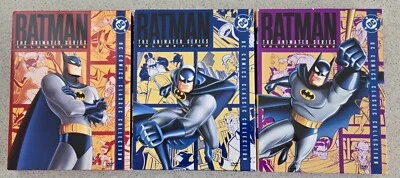 BATMAN THE ANIMATED SERIES DC COMICS CLASSIC COLLECTION VOLUMES ONE TWO & THREE - Image 1 of 4