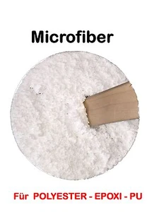 1 L Baumwollflocken Mirofiber Microflocken Modellbau in Polyesterharz und Epoxy - Bild 1 von 3