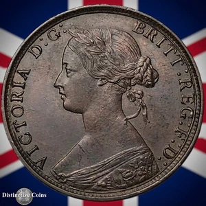 Great Britain 1863 Half Penny 1/2d GB5462 - Picture 1 of 2