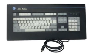 Allen Bradley 6189-KBM1 Ser A Rev A PS2 Industrial Keyboard 9370-00136-001 D - Bild 1 von 2