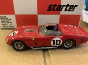 STARTER 1/43 RESIN KIT BUILT CAR MODEL: FERRARI TR61 LE MANS 1961 #10 - Picture 1 of 16