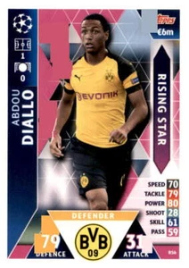 2018-19 Topps Match Attax UEFA Champions League #RS6 Abdou Diallo Rising Stars - Picture 1 of 2