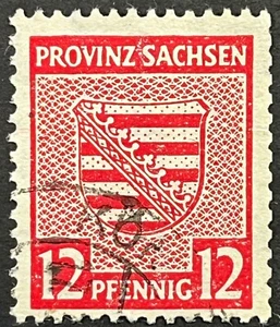 Germany, Saxony Scott #13N7 var., Michel #79Ya, Scarce Wmk 1Y Rising, Used, F-VF - Picture 1 of 2