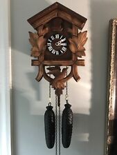 Vintage German Cuckoo Clock - Works Well! - Hubert Herr 8-Day Movement - Nice!