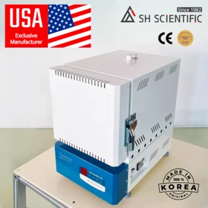 Horno de silenciador de sobremesa de laboratorio, 1200°C, 3L, pruebas y análisis de materiales, 110V - Imagen 1 de 10