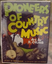 R. CRUMB PIONEERS OF COUNTRY MUSIC 40 TRADING CARDS YAZOO RECORDS, ECLIPSE ENT