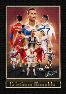 Ronaldo - Calcio ORIGINALE A4 Autografato STAMPA FOTO CIMELI - Foto 1 di 4