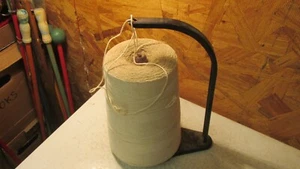 Soporte de cuerda y cuerda antiguos de acero para tienda rural - Imagen 1 de 1