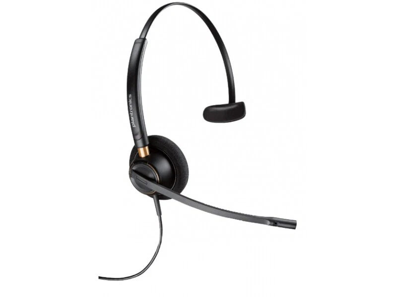 Poly Headset EncorePro HW510 Headset-On-Ear | kabelgebunden | schwarz - Bild 1 von 1
