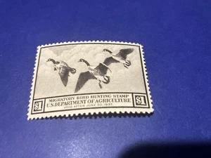 US #RW3 1936 - US Federal Duck Stamp - Mint H - Picture 1 of 2